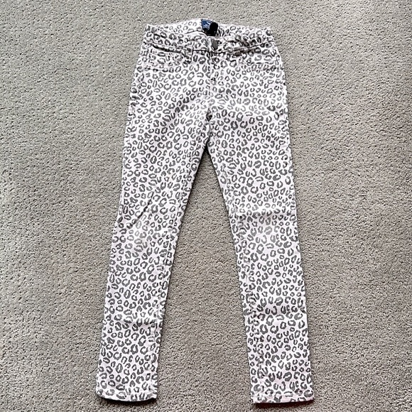 GAP Kids Cheetah Printed Jeans, Kids US 8 - Picture 1 of 5